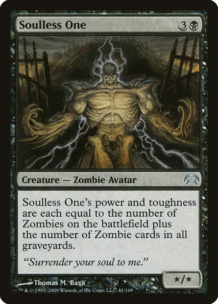 Soulless One, Magic card HOP 41 — Planechase set