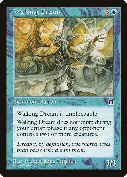 Walking Dream, Magic card STH 49 — Stronghold set