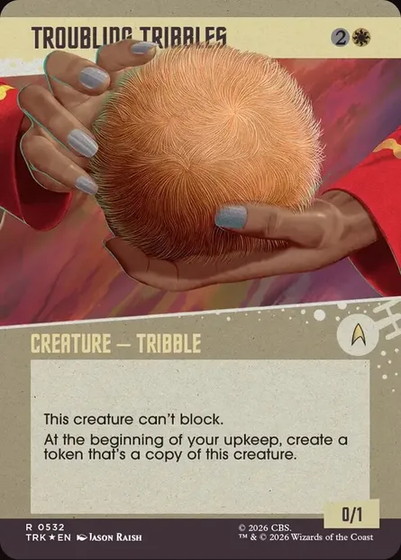 Troubling Tribbles, carte Magic TRK 532 — extension Star Trek