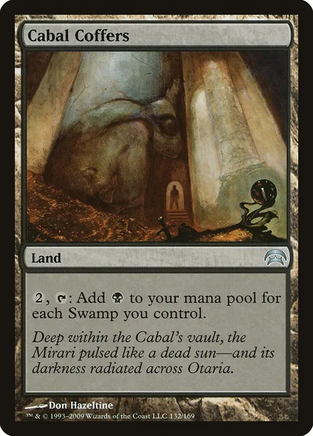Cabal Coffers, Magic card HOP 132 — Planechase set