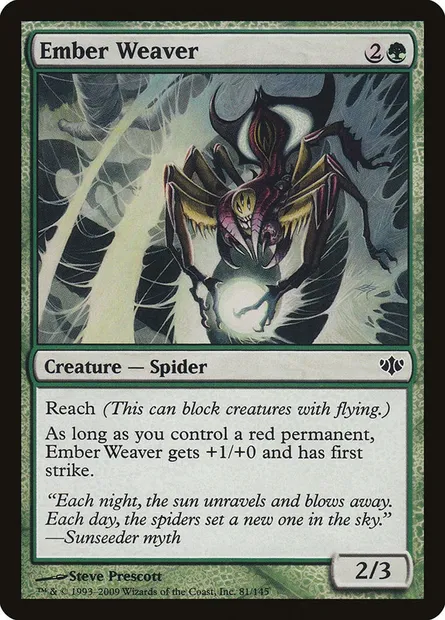 Ember Weaver, Magic card CON 81 — Conflux set