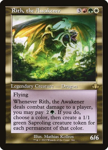 Rith, the Awakener, Magic card DMR 366 — Dominaria Remastered set
