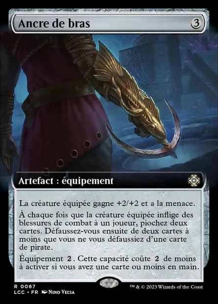 Ancre de bras, carte Magic LCC 67 — extension The Lost Caverns of Ixalan Commander