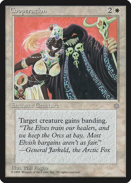 Coopération, carte Magic ICE 18 — extension Ere Glaciaire