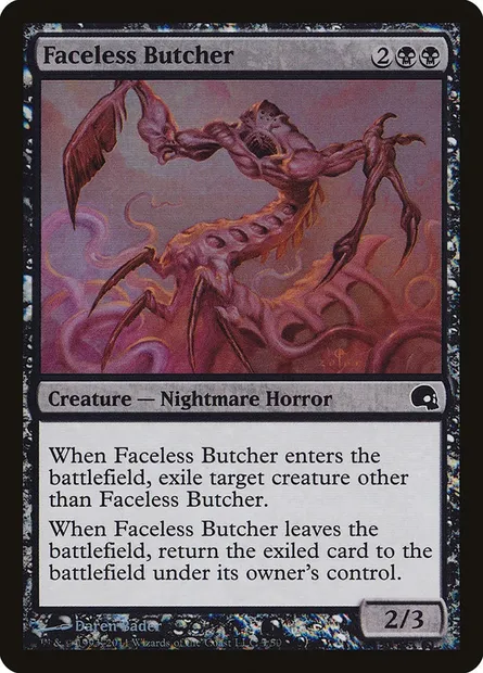 Faceless Butcher, Magic card PD3 3 — Premium Deck Series: Graveborn set