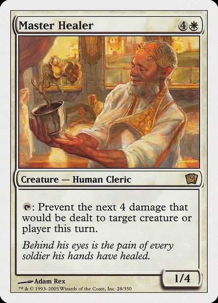 Master Healer, Magic card 9ED 28 — Ninth Edition set