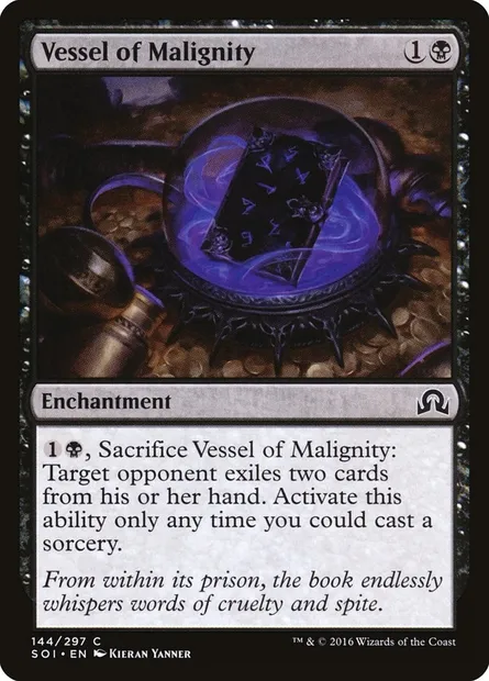 Vessel of Malignity, Magic card SOI 144 — Shadows over Innistrad set
