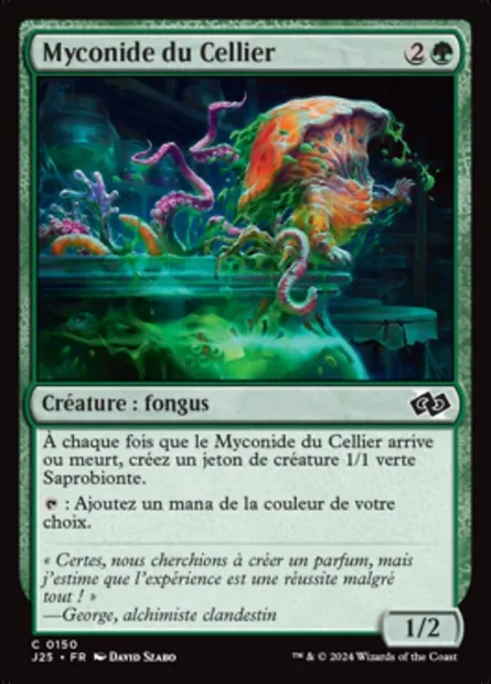 Myconide du Cellier, carte Magic J25 150 — extension Foundations Jumpstart