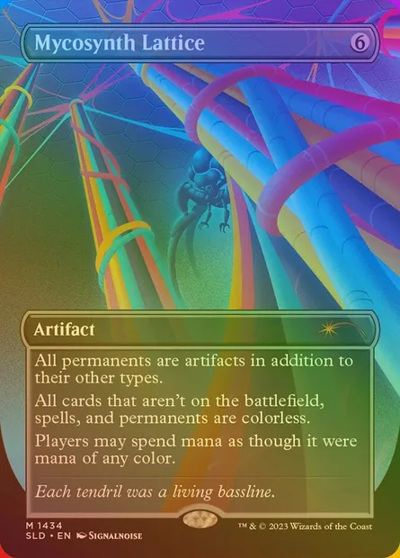 Mycosynth Lattice, Magic card SLD 1434★ — Secret Lair Drop set