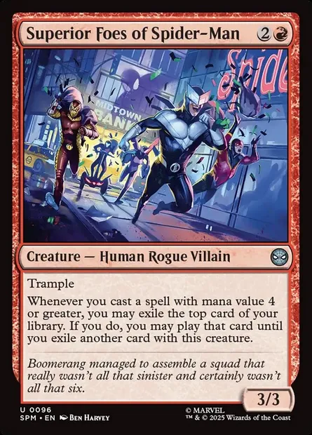 Superior Foes of Spider-Man, Magic card SPM 96 — Marvel's Spider-Man set