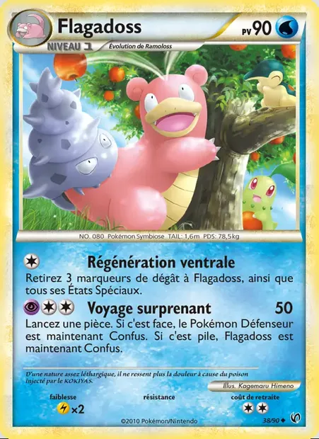 Flagadoss, carte Pokémon UD 38 — extension Indomptable
