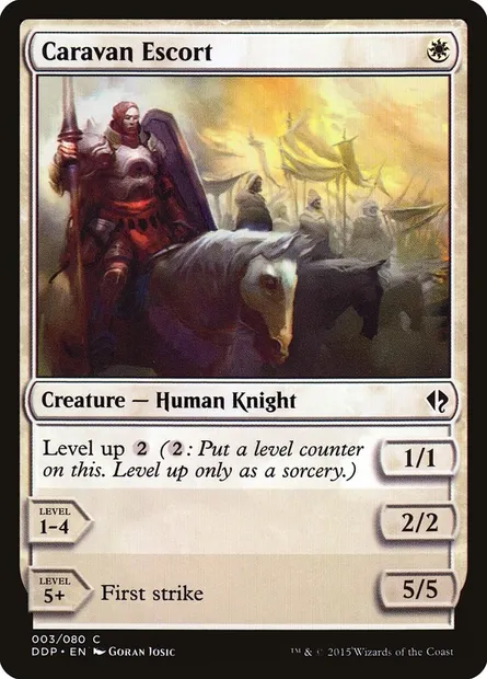 Caravan Escort, Magic card DDP 3 — Duel Decks: Zendikar vs. Eldrazi set