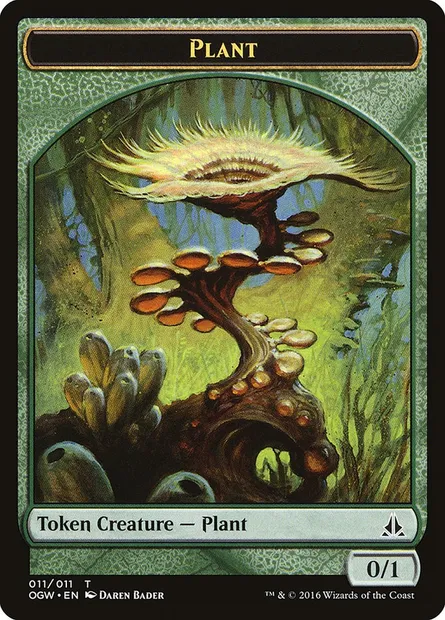 Plant, Magic card TOGW 11 — Oath of the Gatewatch Tokens set