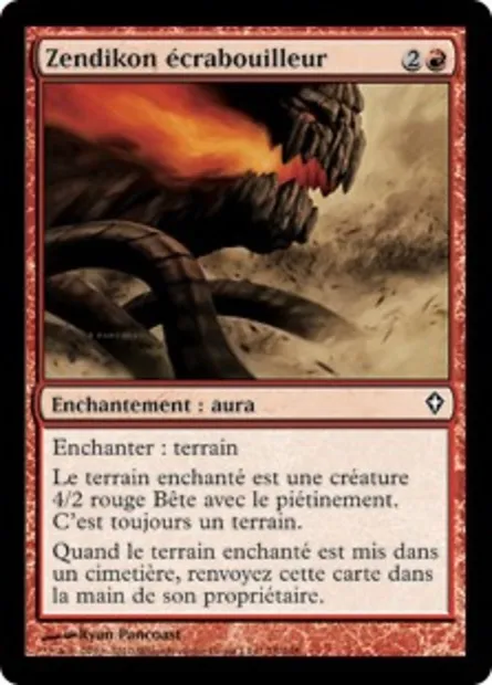Zendikon écrabouilleur, carte Magic WWK 78 — extension Worldwake