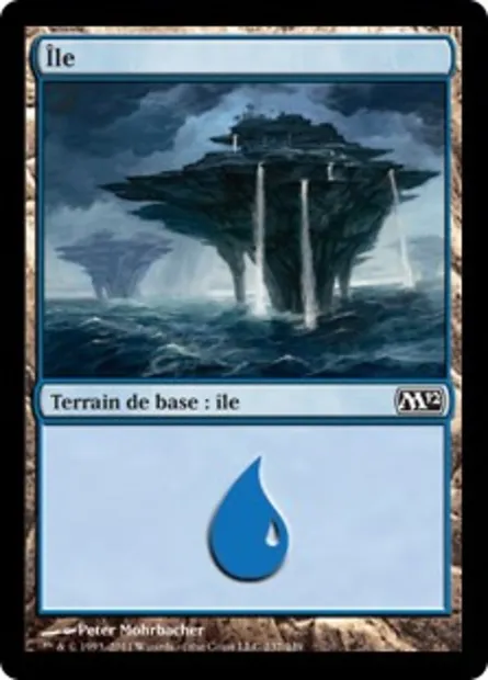 Île, carte Magic M12 237 — extension Magic 2012