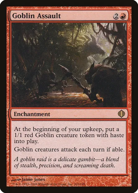 Goblin Assault, Magic card ALA 101 — Shards of Alara set