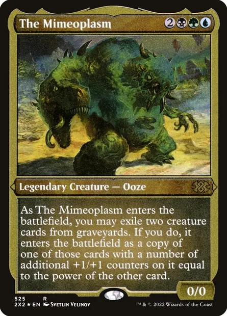 The Mimeoplasm, Magic card 2X2 525 — Double Masters 2022 set