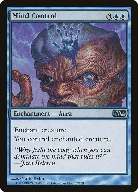 Mind Control, Magic card M10 63 — Magic 2010 set