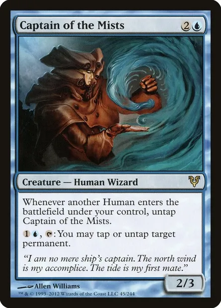 Captain of the Mists, Magic card AVR 45 — Avacyn Restored set