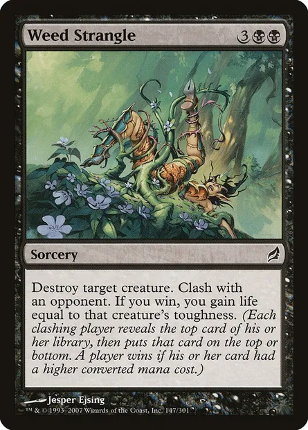 Weed Strangle, Magic card LRW 147 — Lorwyn set