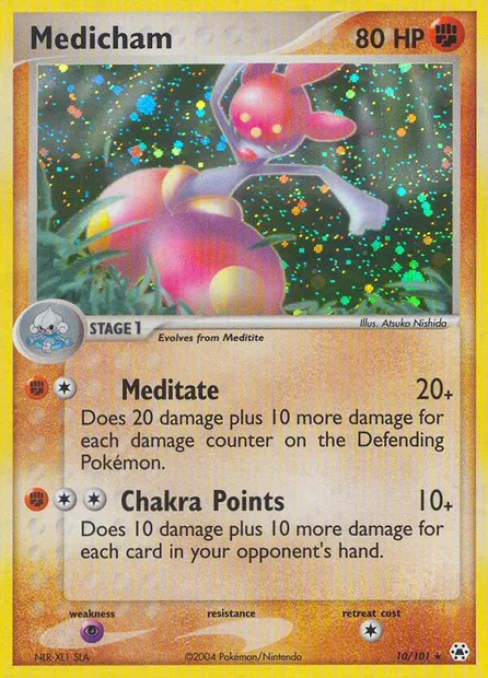Medicham, Pokémon card HL 10 — Hidden Legends set