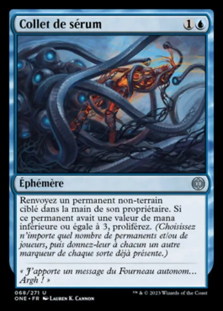 Collet de sérum, carte Magic ONE 68 — extension Tous Phyrexians