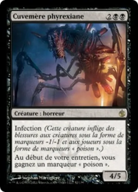 Cuvemère phyrexiane, carte Magic MBS 52 — extension Mirrodin assiégé