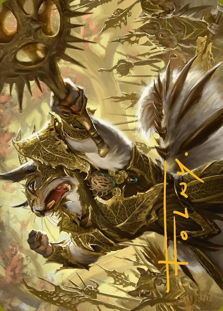 Honored Dreyleader // Honored Dreyleader, Magic card ABLB 23 — Bloomburrow Art Series set