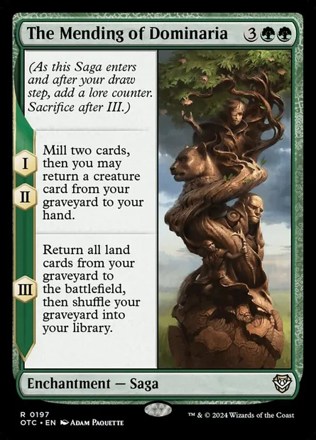 The Mending of Dominaria, Magic card OTC 197 — Outlaws of Thunder Junction Commander set