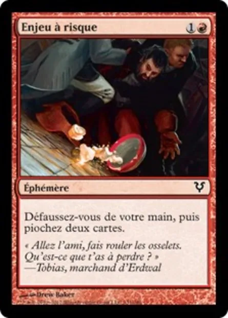 Enjeu à risque, carte Magic AVR 131 — extension Avacyn ressuscitée