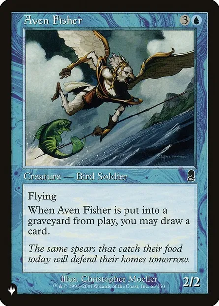 Aven Fisher, Magic card PLST ODY-63 — The List set