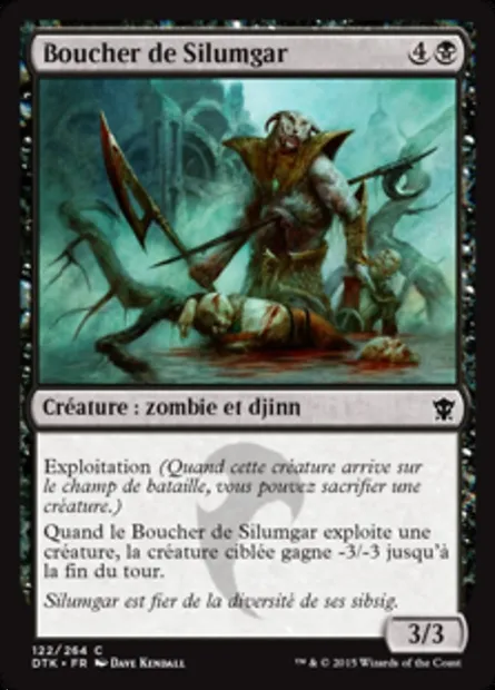 Boucher de Silumgar, carte Magic DTK 122 — extension Les Dragons de Tarkir