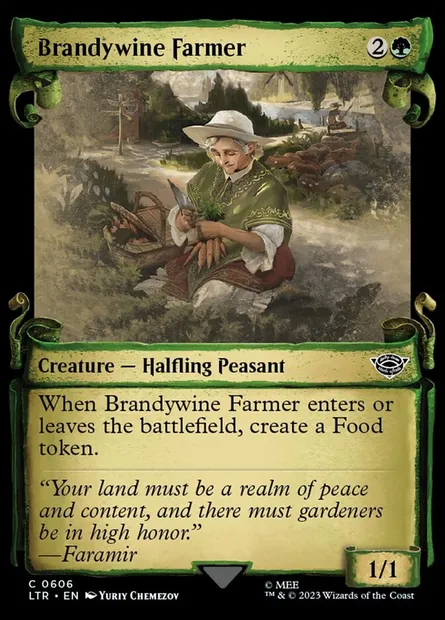 Brandywine Farmer, Magic card LTR 606 — The Lord of the Rings: Tales of Middle-earth set