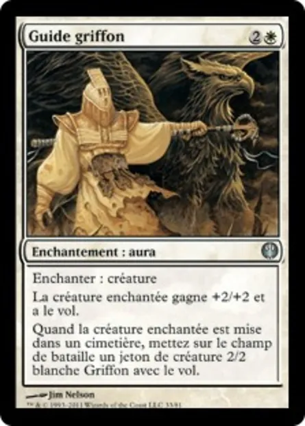 Guide griffon, carte Magic DDG 33 — extension Duel Decks: Knights vs. Dragons