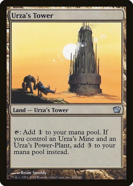 Urza's Tower, Magic card 9ED 329★ — Ninth Edition set