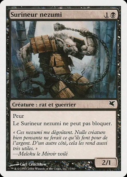 Nezumi Cutthroat, Magic card PSAL A17 — Salvat 2005 set