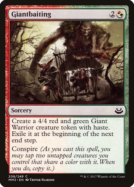 Appât à géant, carte Magic MM3 208 — extension Modern Masters 2017