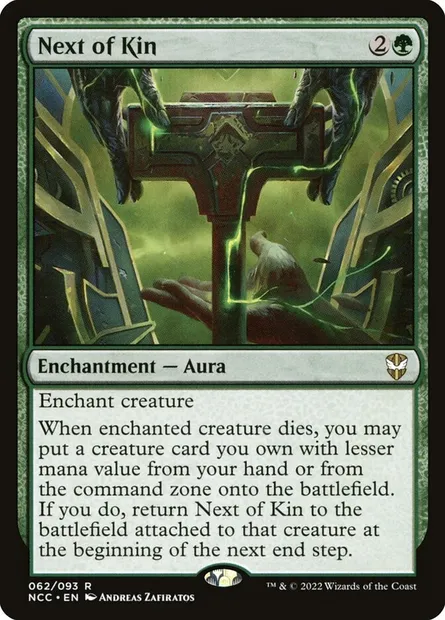 Next of Kin, Magic card NCC 62 — New Capenna Commander set