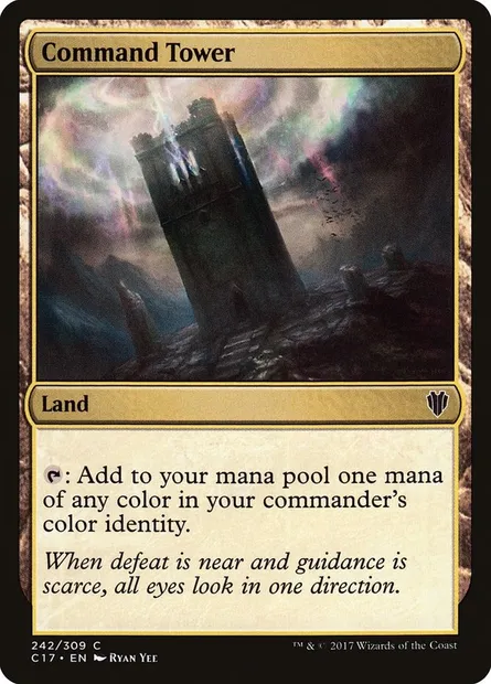 Command Tower, Magic card C17 242 — Commander 2017 set