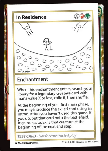 In Residence, Magic card PF26 6 — MagicFest 2026 set