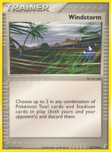 Windstorm, Pokémon card CG 85 — Crystal Guardians set