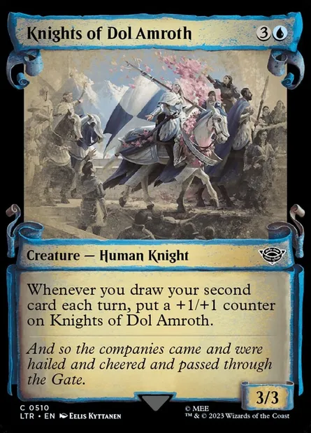 Knights of Dol Amroth, Magic card LTR 510 — The Lord of the Rings: Tales of Middle-earth set