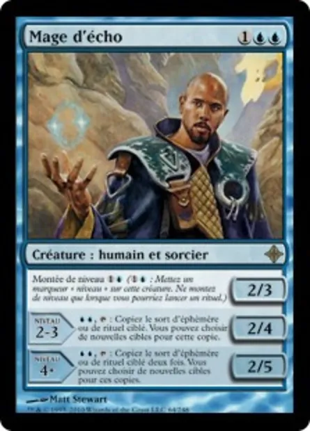 Mage d'écho, carte Magic ROE 64 — extension L'ascension des Eldrazi