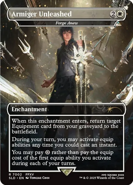 Reforgeage, carte Magic SLD 7002 — extension Secret Lair Drop
