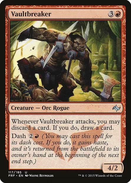 Vaultbreaker, Magic card FRF 117 — Fate Reforged set