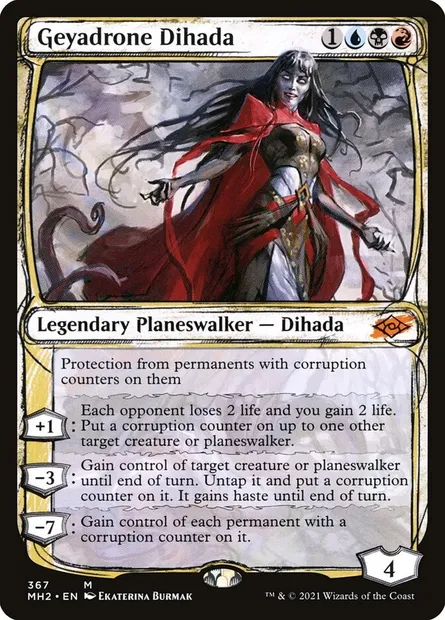 Geyadrone Dihada, Magic card MH2 367 — Modern Horizons 2 set