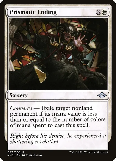 Prismatic Ending, Magic card MH2 25 — Modern Horizons 2 set