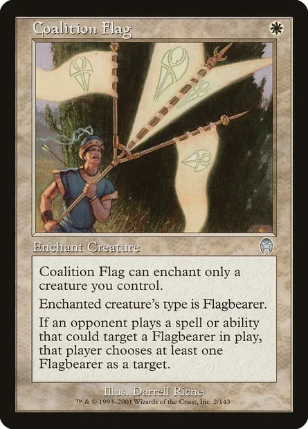 Coalition Flag, Magic card APC 2 — Apocalypse set