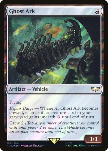 Ghost Ark, Magic card 40K 156★ — Warhammer 40,000 Commander set