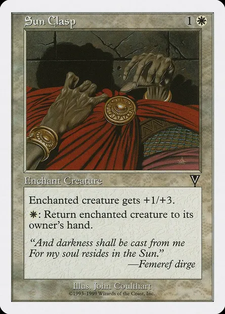 Sun Clasp, Magic card BRB 83 — Battle Royale Box Set set